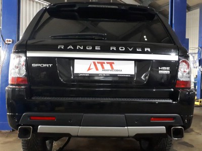 Установка насадок Range Rover Sport
